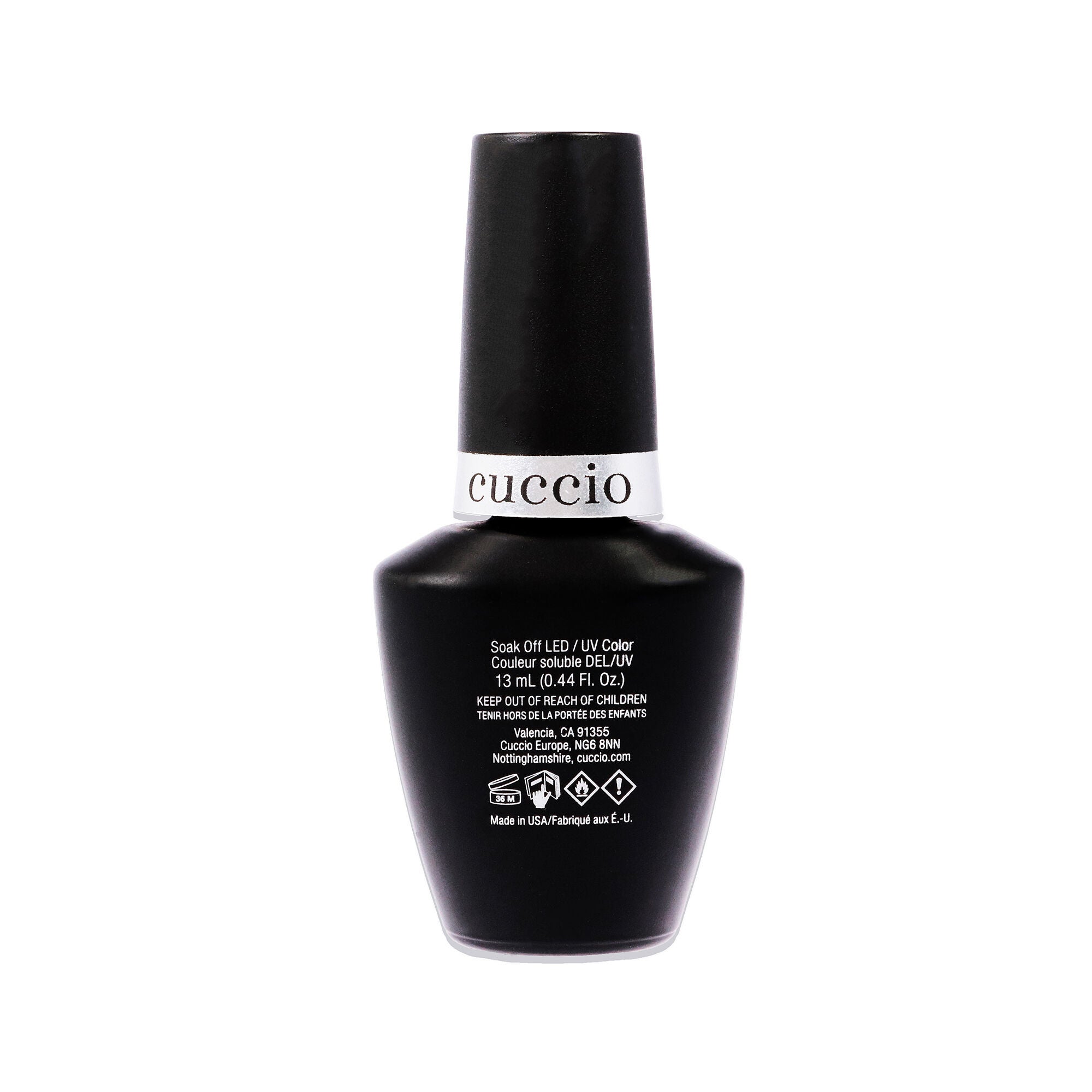 Veneer Soak Off Gel - Hot Chocolate-Cold Days by Cuccio Colour for Women - 0.44 oz Nail Polish, See Description, alternate image number 2