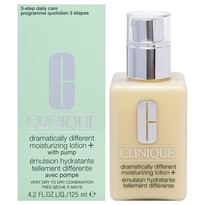 Dramatically Different Moisturizing Lotion Plus - Very Dry To Dry Combination Skin by Clinique for Unisex - 4.2 oz Moisturizer, NA, hi-res image number null