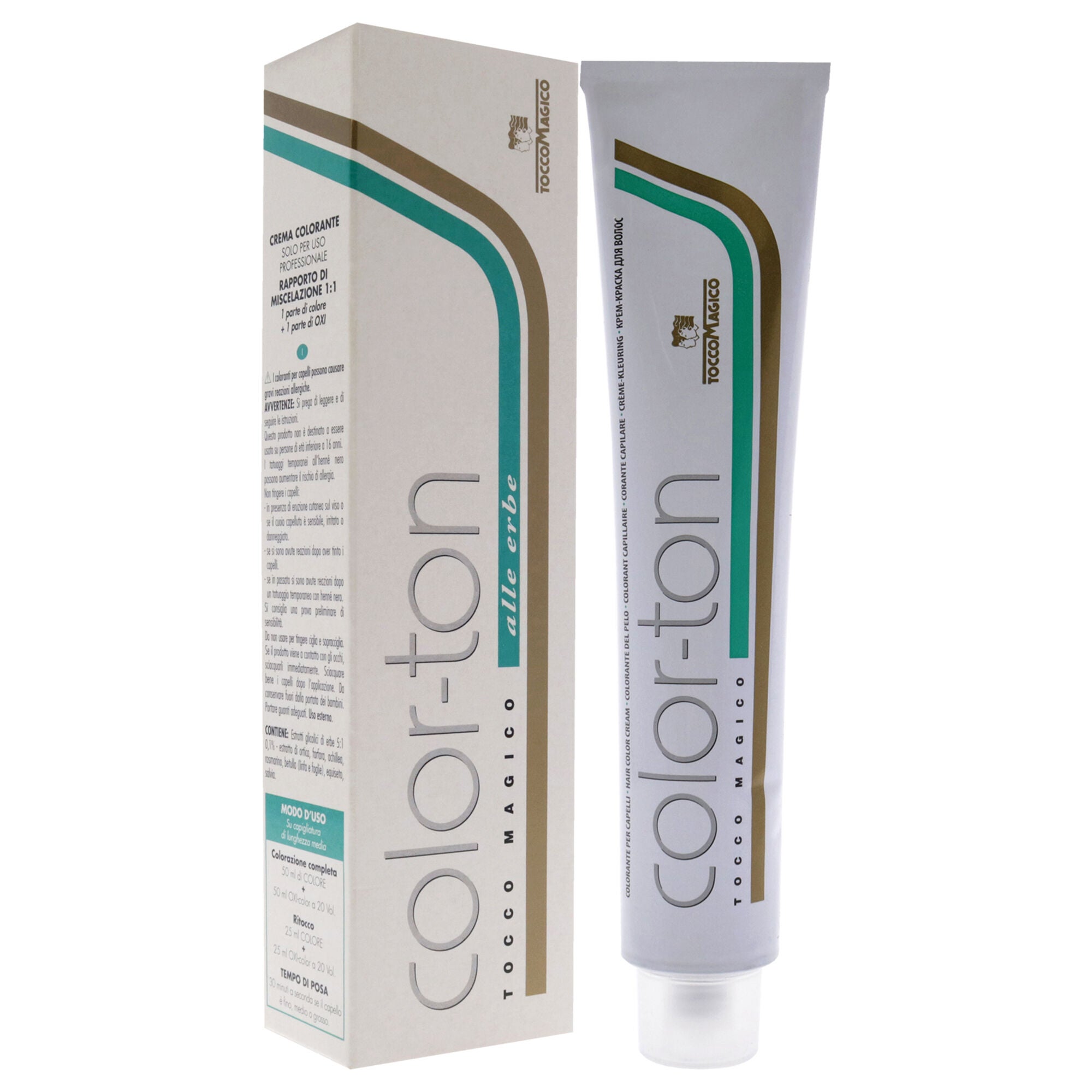 Color-Ton Permanent Hair Color - 7FR-7.67 Fashion Red by Tocco Magico for Unisex - 3.38 oz Hair Color, See Description, alternate image number 2