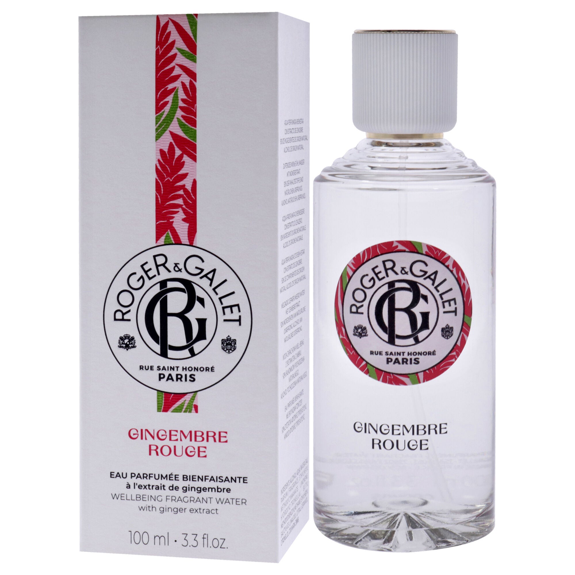 Wellbeing Fragrant Water Spray - Red Ginger by Roger & Gallet for Unisex - 3.3 oz Spray, , alternate image number 8