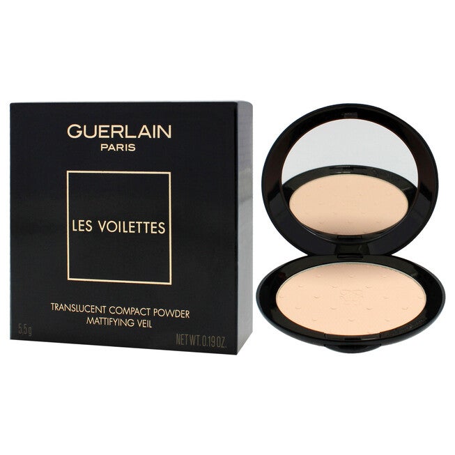 Les Voilettes Translucent Compact Powder - 3 Medium by Guerlain for Women - 0.19 oz Powder, NA, alternate image number null