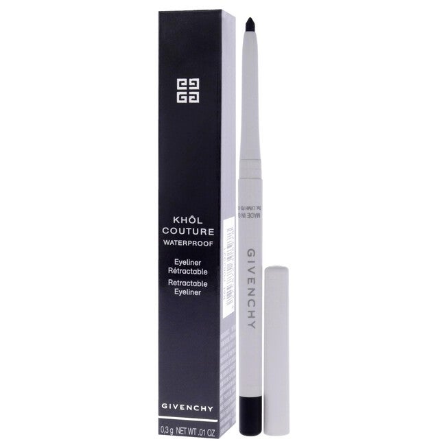 Khol Couture Waterproof Retractable Eyeliner - 01 Black by Givenchy for Women - 0.01 oz Eye Pencil, NA, alternate image number null