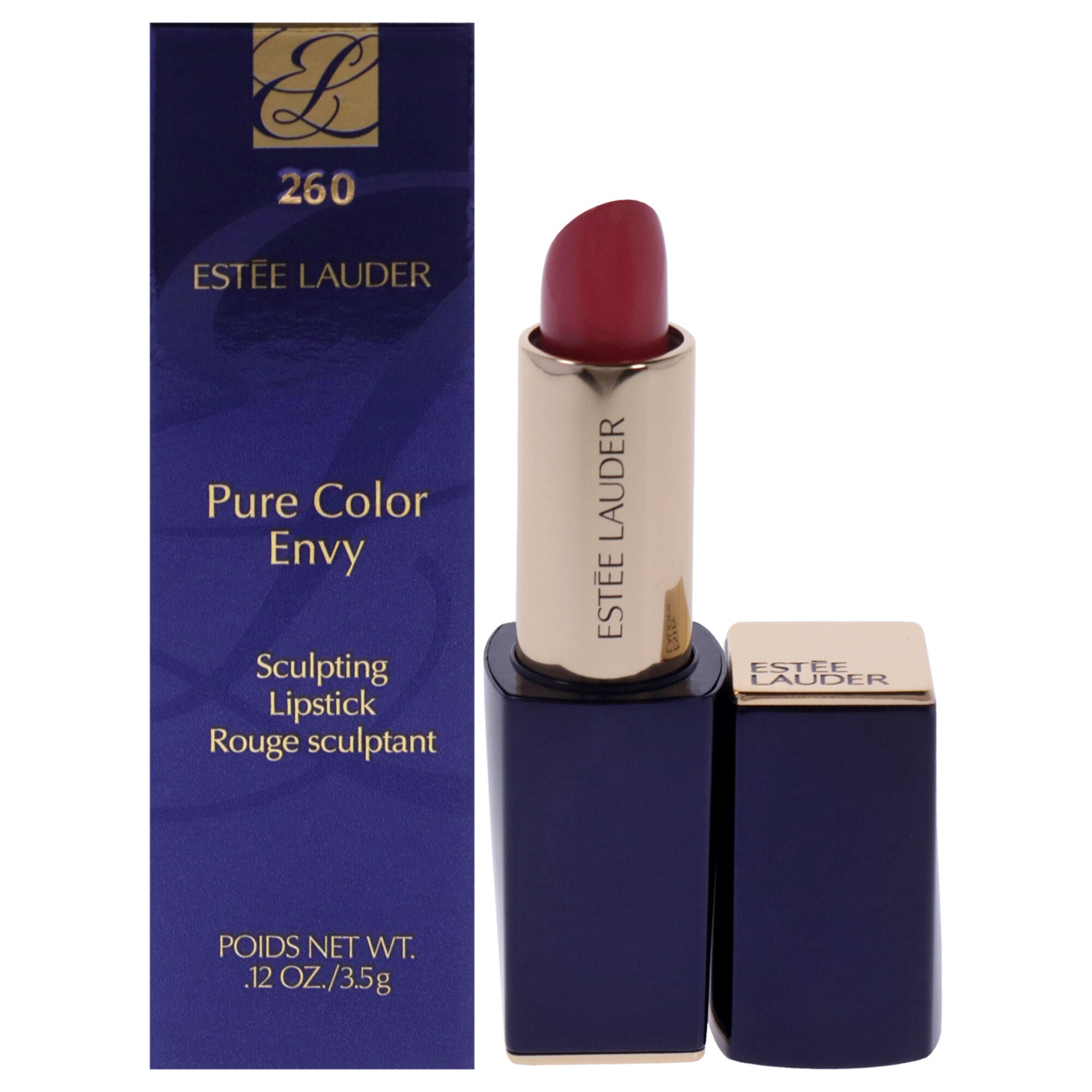 Pure Color Envy Sculpting Lipstick - 260 Eccentric by Estee Lauder for Women - 0.12 oz Lipstick, See Description, hi-res image number 0