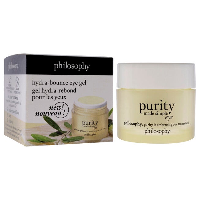 Purity Made Simple Eye Gel by Philosophy for Unisex - 0.5 oz Gel, See Description, alternate image number 2