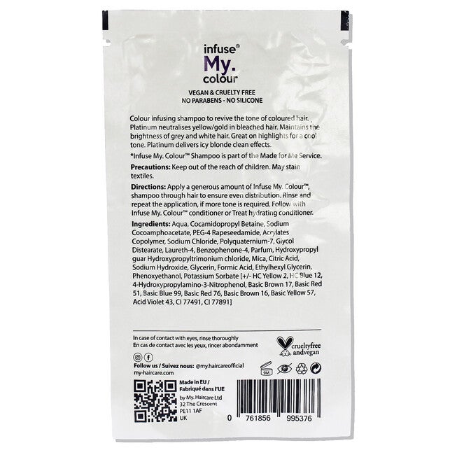 Platinum Shampoo by Infuse My Colour for Unisex - 0.5 oz Shampoo, NA, alternate image number null