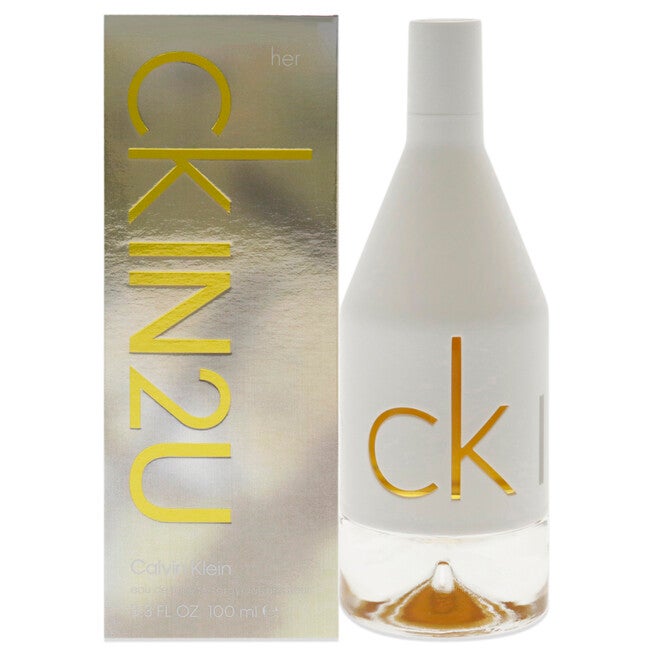 CKIN2U by Calvin Klein for Women - 3.3 oz EDT Spray, NA, hi-res image number null