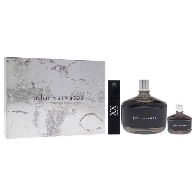 John Varvatos Heritage by John Varvatos for Men - 3 Pc Gift Set 4.2oz Heritage EDT Spray, 0.57oz XX EDT Spray, 0.5oz Heritage EDT Spray, NA, alternate image number null