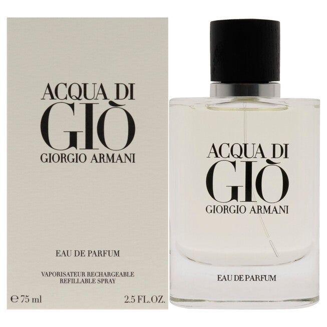 Acqua Di Gio by Giorgio Armani for Men - 2.5 oz EDP Spray (Refillable), , alternate image number null