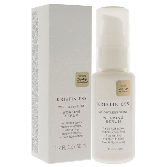 Weightless Shine Working Serum by Kristin Ess for Unisex - 1.7 oz Serum, NA, alternate image number null