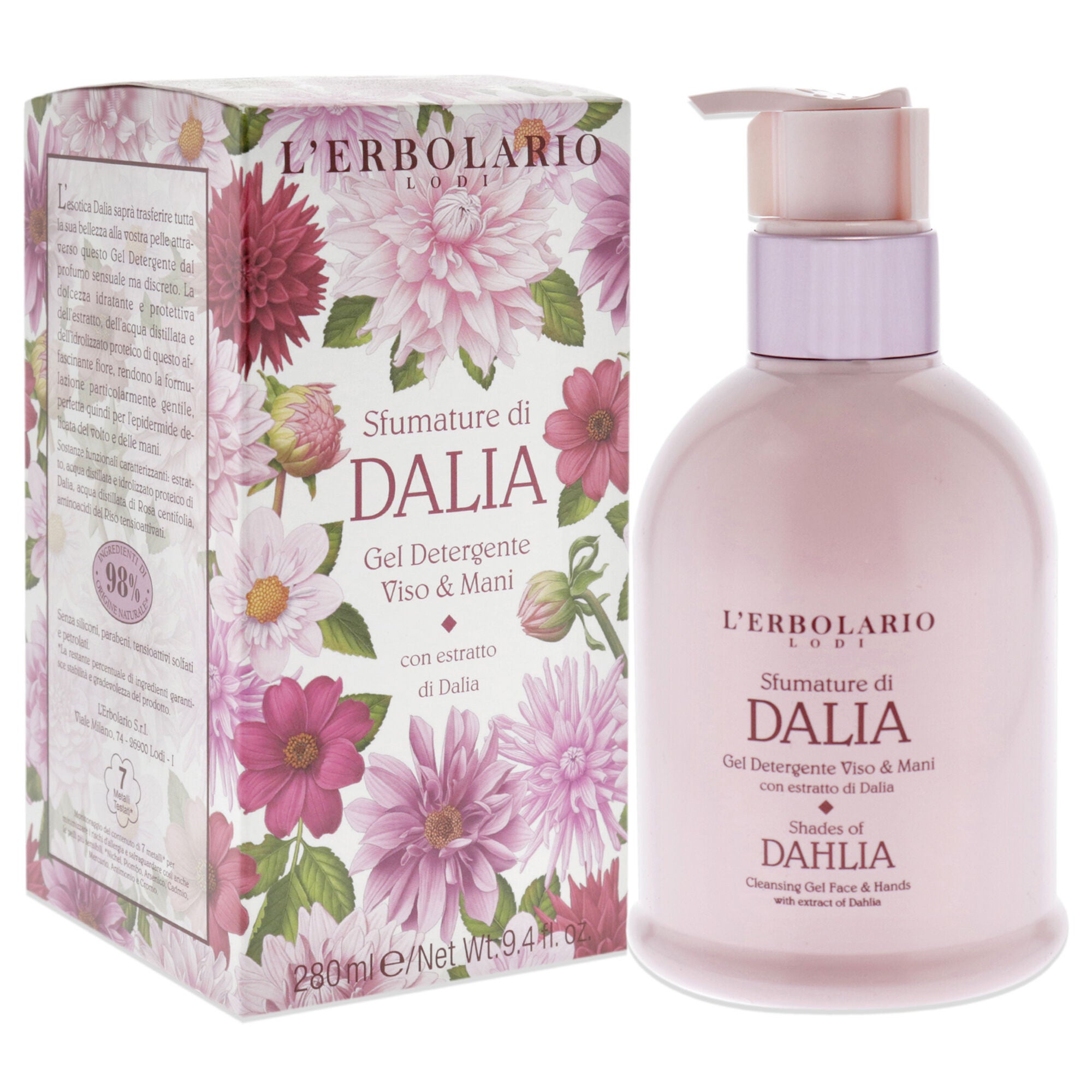 Cleansing Gel - Shades of Dahlia by LErbolario for Women - 9.4 oz Cleanser, See Description, alternate image number 2