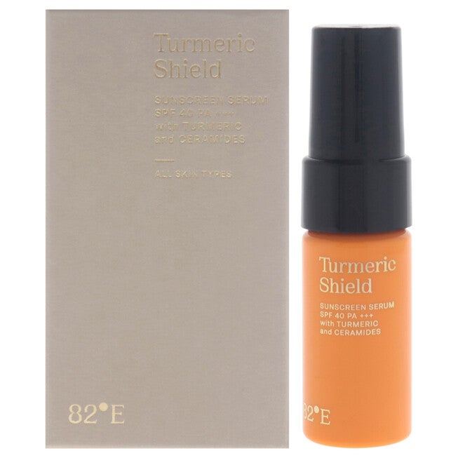 Turmeric Shield Sunscreen Serum SPF 40 PA Plus by 82E for Women - 0.5 oz Sunscreen, NA, hi-res image number null