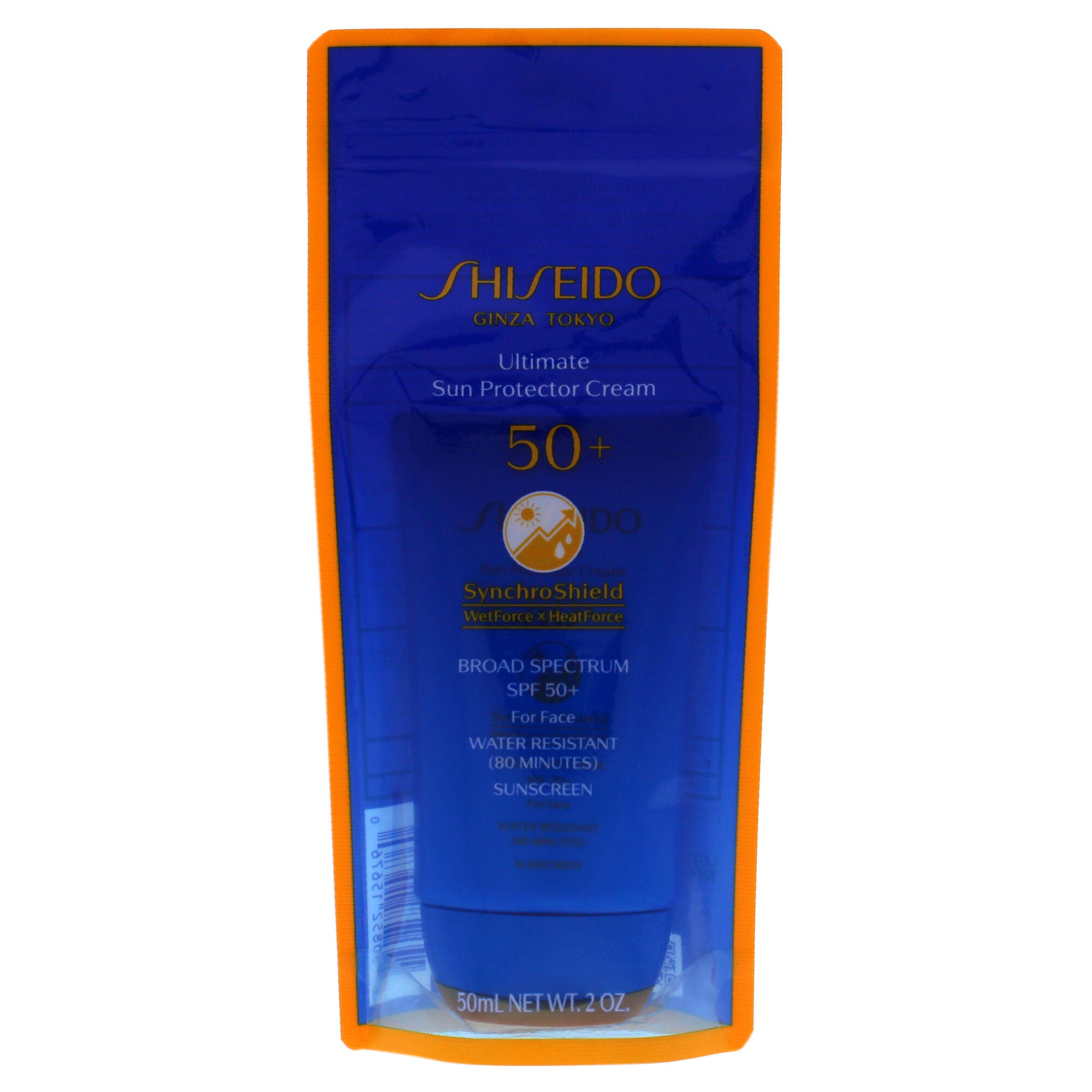 Ultimate Sun Protector Cream SPF 50 by Shiseido for Unisex - 2 oz Sunscreen, See Description, hi-res image number 0