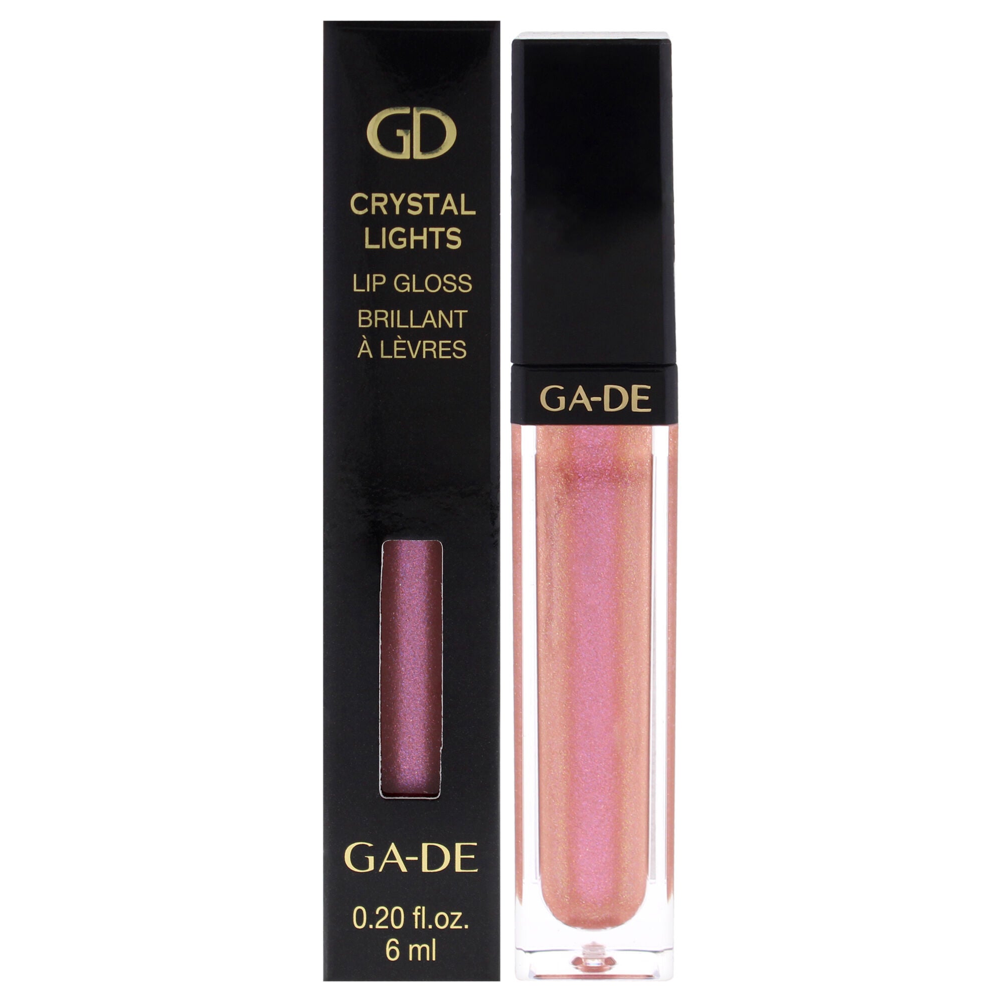 Crystal Lights Lip Gloss - 805 Bejeweled by GA-DE for Women - 0.2 oz Lip Gloss, See Description, hi-res image number 0