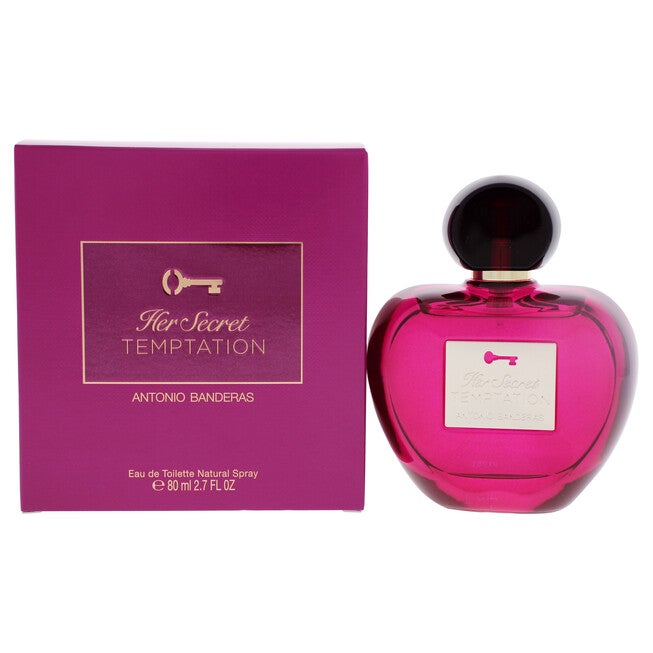 Her Secret Temptation by Antonio Banderas for Women - 2.7 oz EDT Spray, NA, hi-res image number null