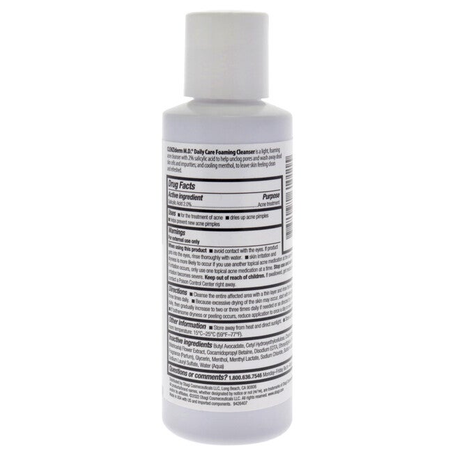 Clenziderm M.D. Daily Care Foaming Cleanser by Obagi for Women - 4 oz Cleanser, NA, alternate image number null