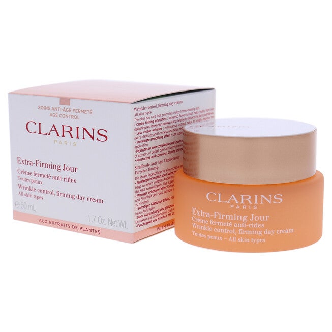 Extra Firming Day Wrinkle Control Day Cream - All Skin Type by Clarins for Unisex - 1.7 oz Day Cream, , alternate image number null