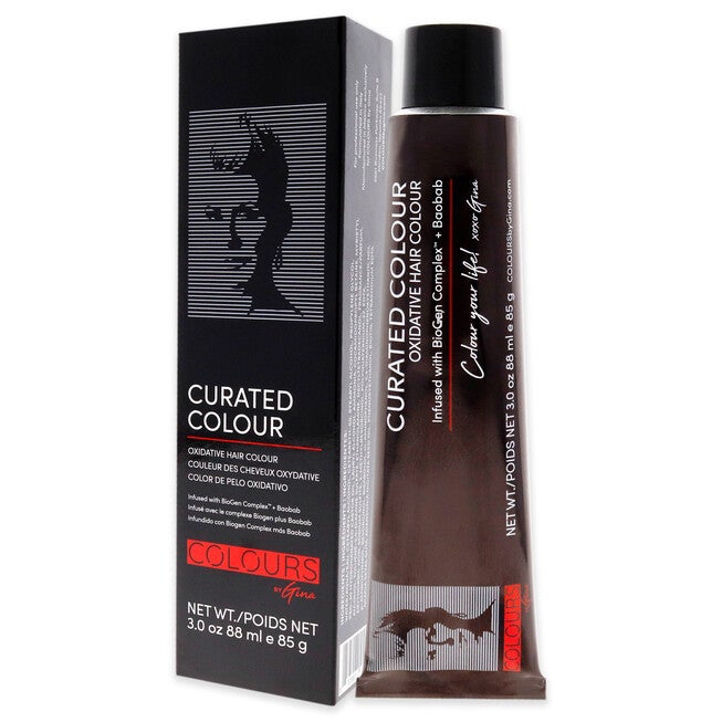 Curated Colour - 8.0-8N Light Natural Blonde by Colours By Gina for Unisex - 3 oz Hair Color, NA, alternate image number null