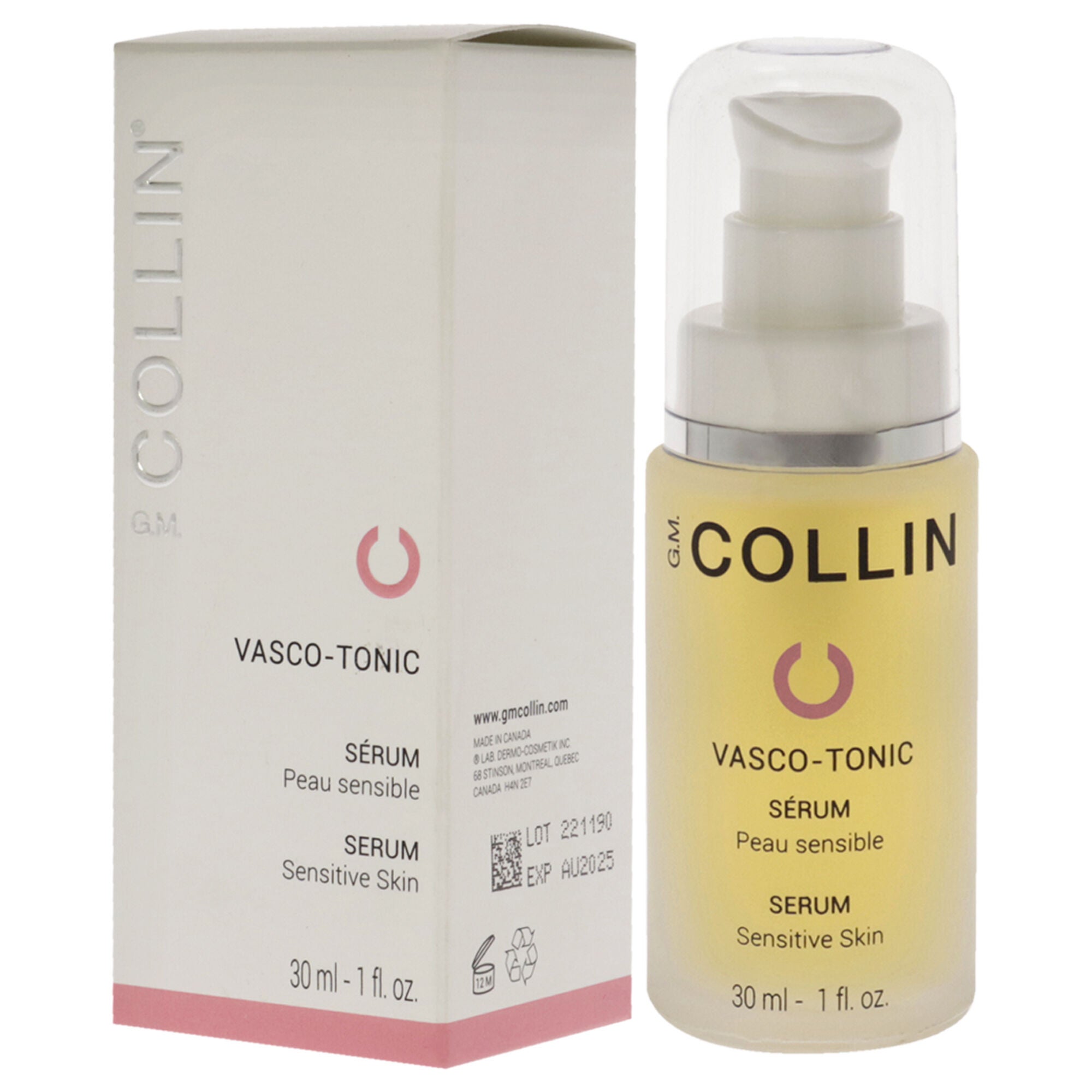Vasco-Tonic Concentrate by G.M. Collin for Unisex - 1 oz Serum, See Description, alternate image number 3