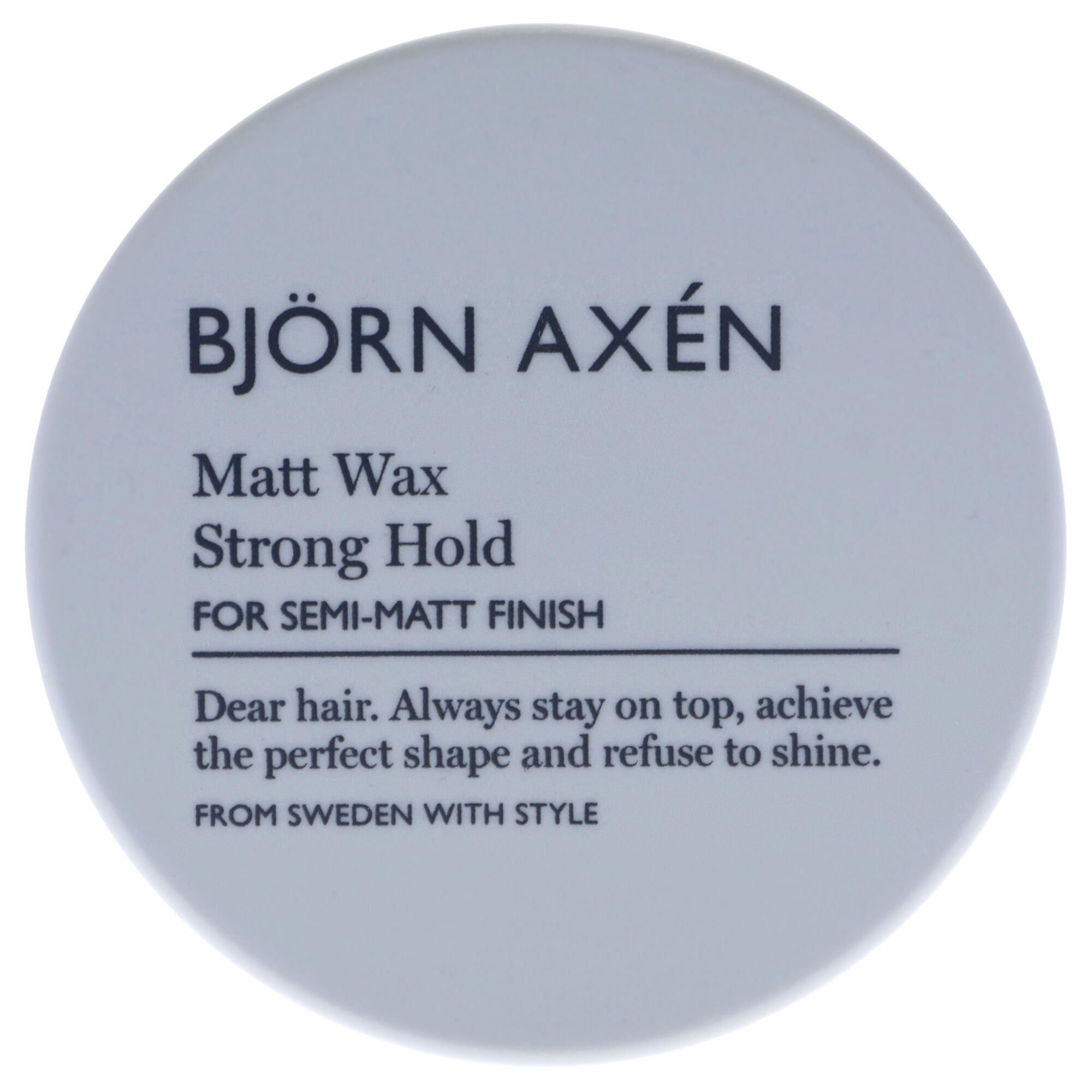 Matt Wax Strong Hold by Bjorn Axen for Unisex - 2.71 oz Wax, NA, hi-res image number 0