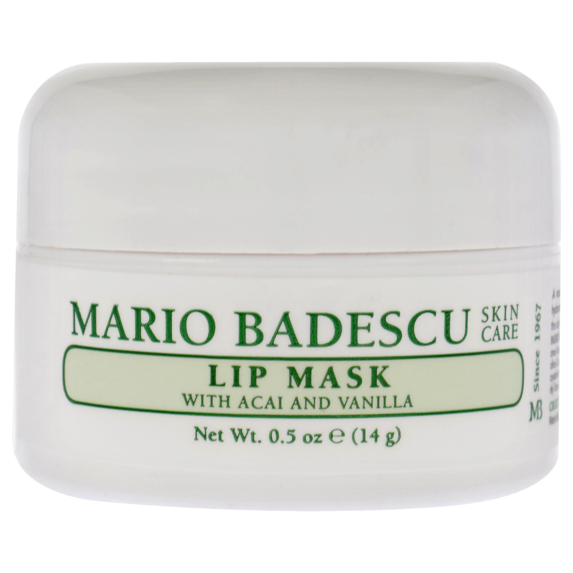 Lip Mask With Acai and Vanilla by Mario Badescu for Women - 0.5 oz Lip Mask, See Description, hi-res image number 0