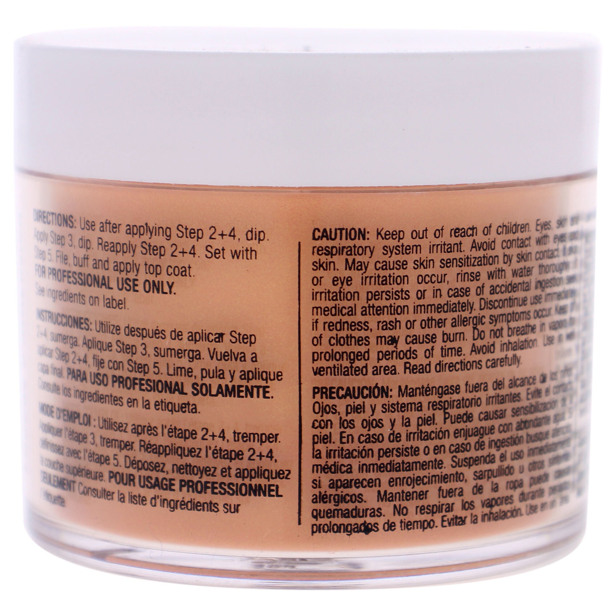 Pro Powder Polish Nail Colour Dip System - Tangerine Orange by Cuccio Colour for Women - 1.6 oz Nail Powder, See Description, alternate image number 2