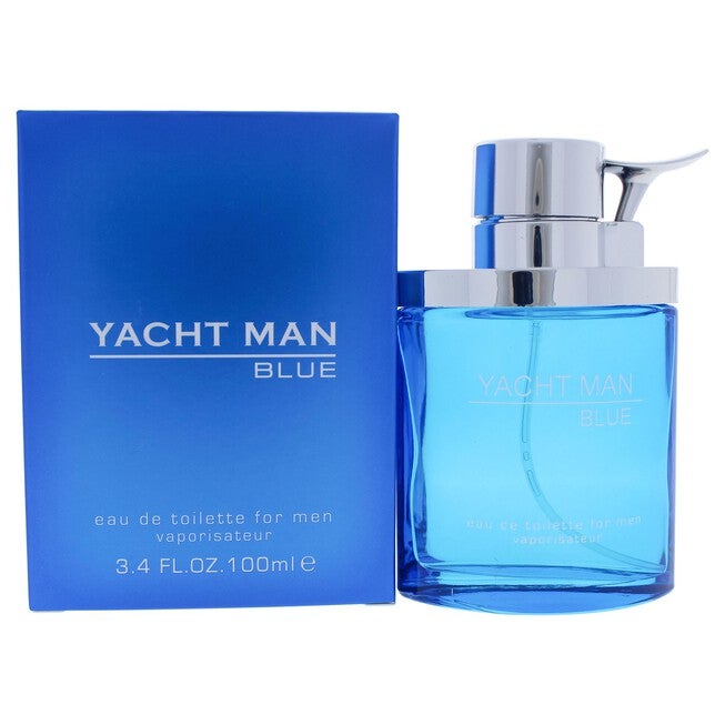 Yacht Man Blue by Myrurgia for Men - 3.4 oz EDT Spray, NA, hi-res image number null