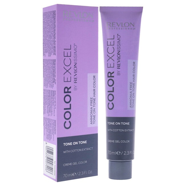 Revlonissimo Color Excel - 4 Medium Brown by Revlon for Unisex - 2.3 oz Hair Color, , alternate image number null