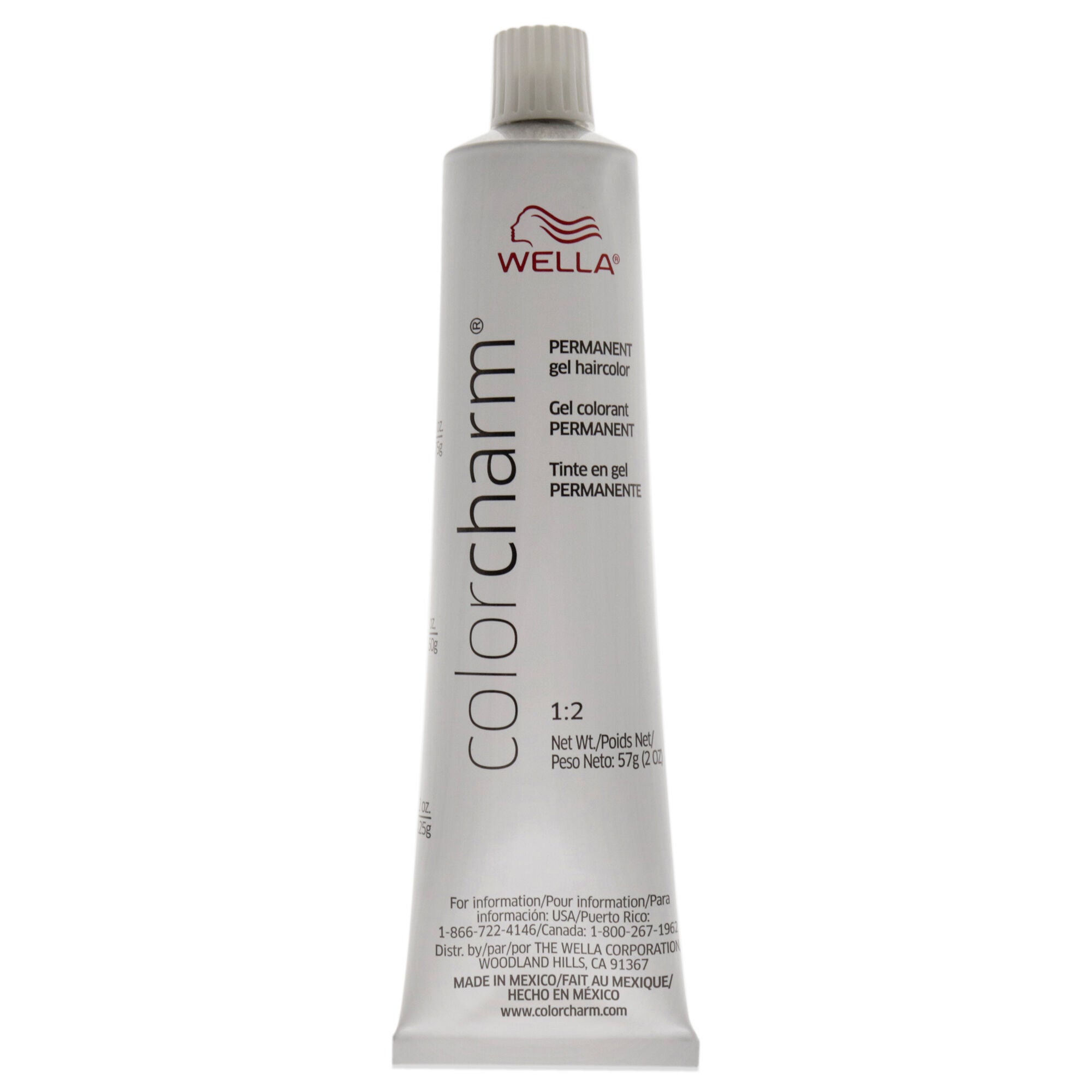 Color Charm Permanent Hair Color Gel - 611 6N Dark Blonde by Wella for Unisex - 2 oz Hair Color, See Description, alternate image number 4