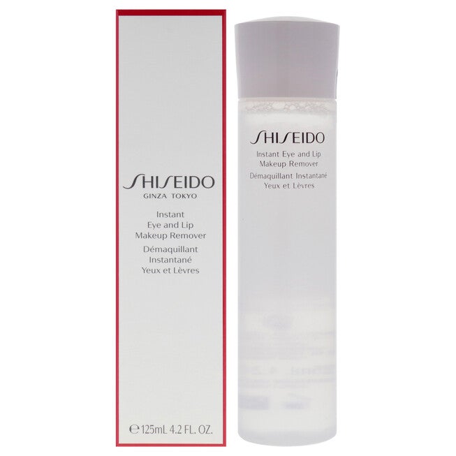 Instant Eye and Lip Makeup Remover by Shiseido for Unisex - 4.2 oz Makeup Remover, NA, hi-res image number null