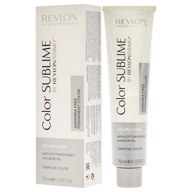 Revlonissimo Color Sublime - 6.34 Dark Gold Copper Blonde by Revlon for Unisex - 2.5 oz Hair Color, NA, alternate image number null