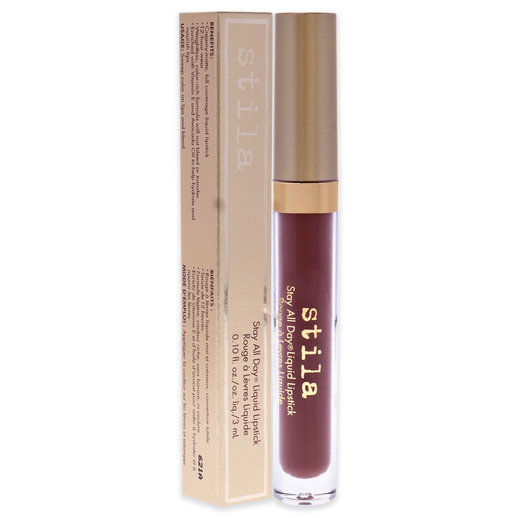 Stay All Day Liquid Lipstick - Firenze by Stila for Women - 0.10 oz Lipstick, See Description, alternate image number 1