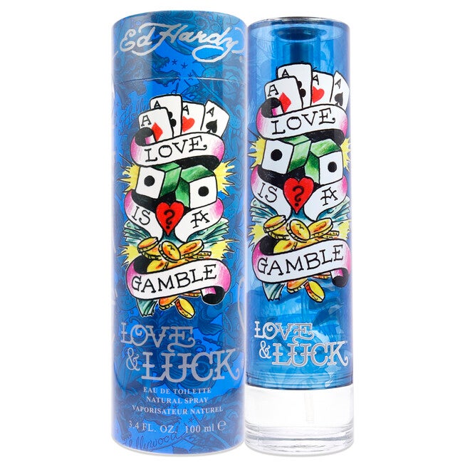 Ed Hardy Love and Luck by Christian Audigier for Men - 3.4 oz EDT Spray, NA, hi-res image number null