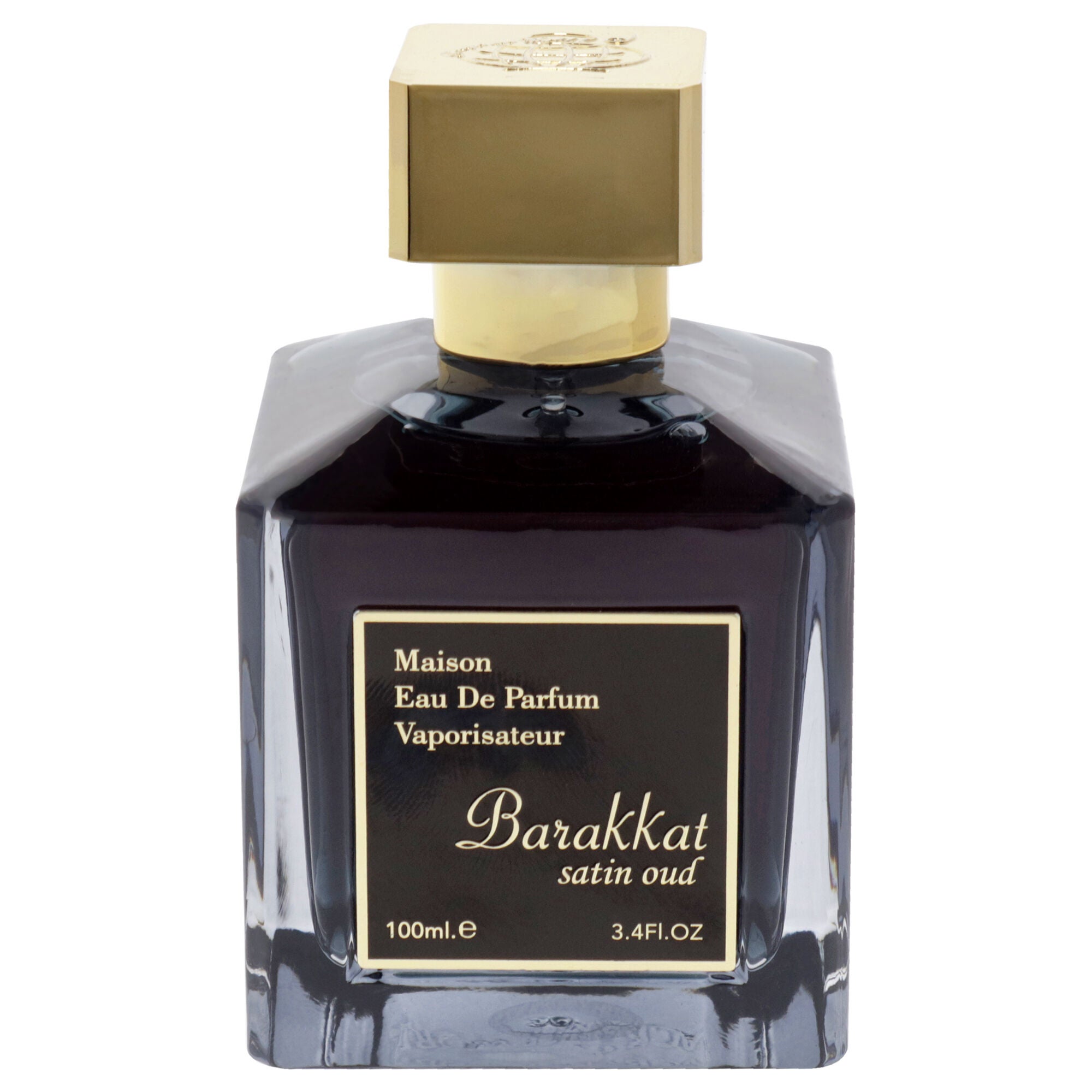 Maison Barakkat Satin Oud by Fragrance World for Unisex - 3.4 oz EDP Spray, See Description, alternate image number 1