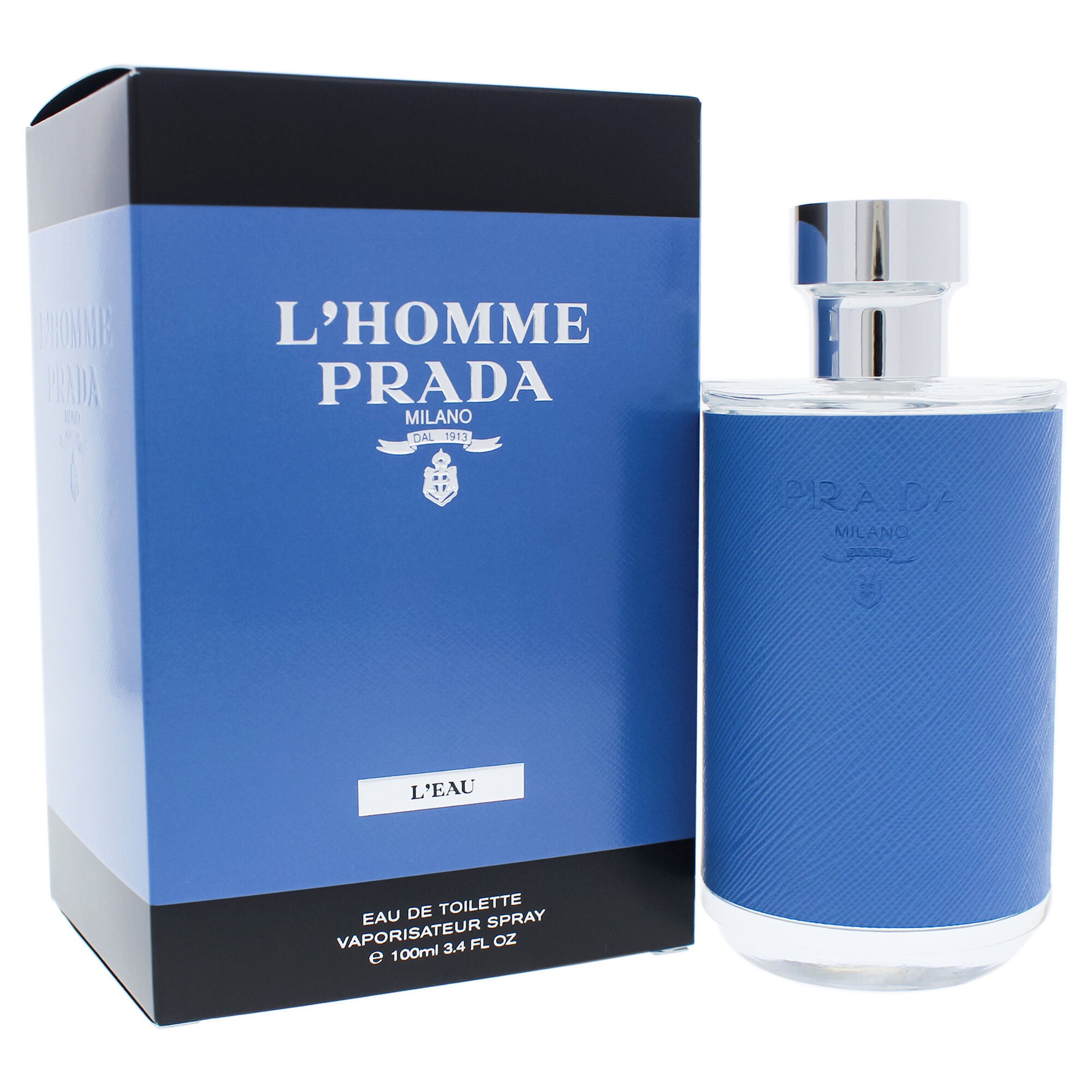 LHomme Prada Leau by Prada for Men - 3.4 oz EDT Spray, See Description, alternate image number 2