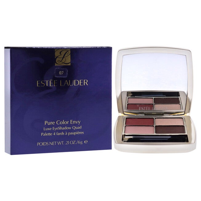 Pure Color Envy Luxe Eyeshadow Quad - 07 Boho Rose by Estee Lauder for Women - 0.21 oz Eye Shadow, NA, alternate image number null