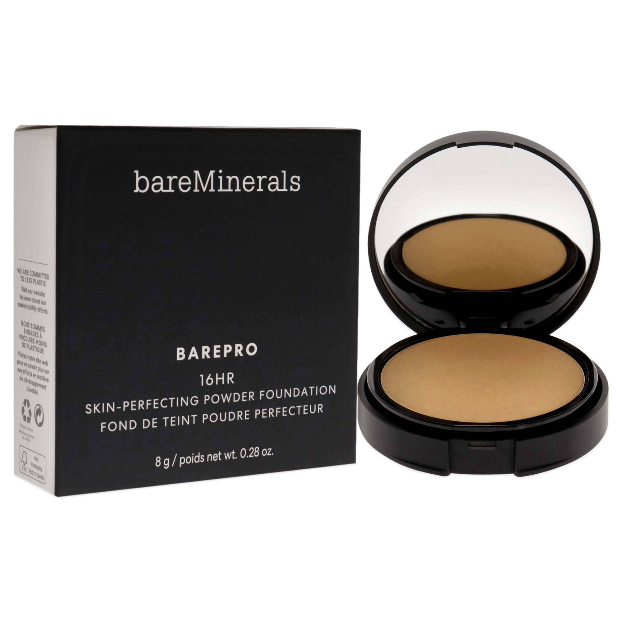 Barepro 16HR Skin Perfecting Powder Foundation - 27 Neutral Light by bareMinerals for Women - 0.28 oz Foundation, See Description, alternate image number 2