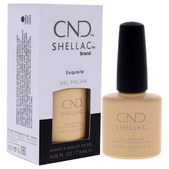 Shellac Nail Color - Exquisite by CND for Women - 0.25 oz Nail Polish, NA, alternate image number null