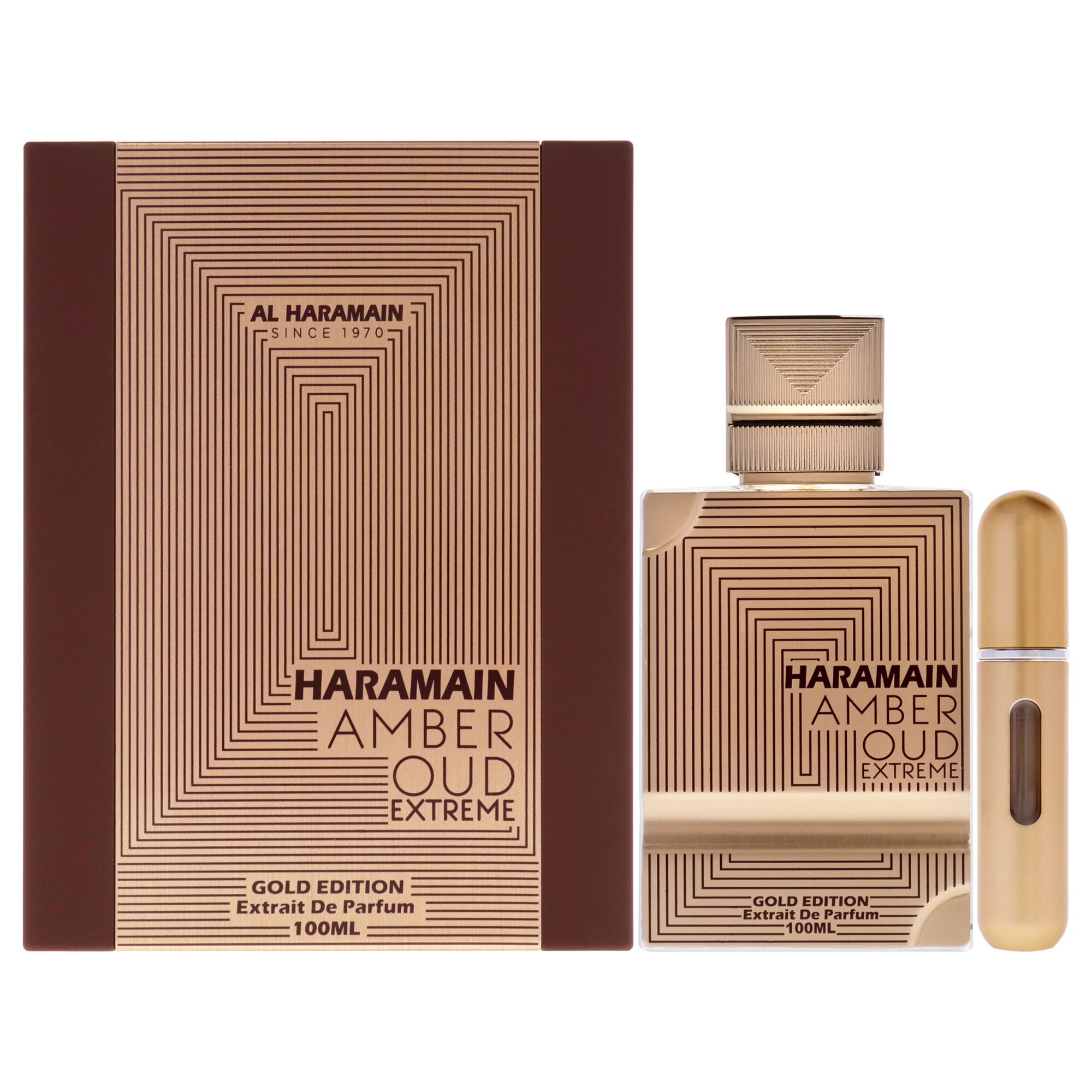 Amber Oud - Gold Edition Extreme by Al Haramain for Women - 3.4 oz EDP Spray, See Description, hi-res image number 0