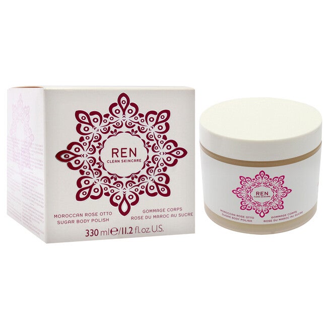Moroccan Rose Otto Sugar Body Polish by REN for Women - 11.2 oz Body Polish, See Description, alternate image number null
