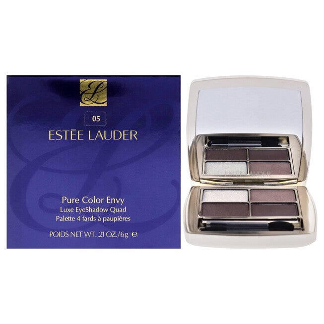 Pure Color Envy Luxe Eyeshadow Quad - 05 Grey Haze by Estee Lauder for Women - 0.21 oz Eye Shadow, NA, hi-res image number null