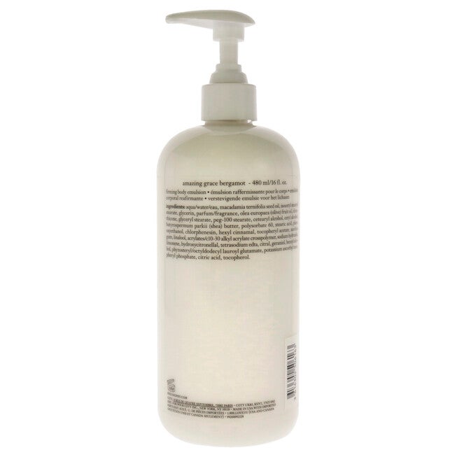Amazing Grace Bergamot Firming Body Emulsion by Philosophy for Women - 16 oz Body Emulsion, , alternate image number null