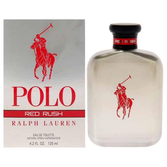 Polo Red Rush by Ralph Lauren for Men - 4.2 oz EDT Spray, NA, hi-res image number null