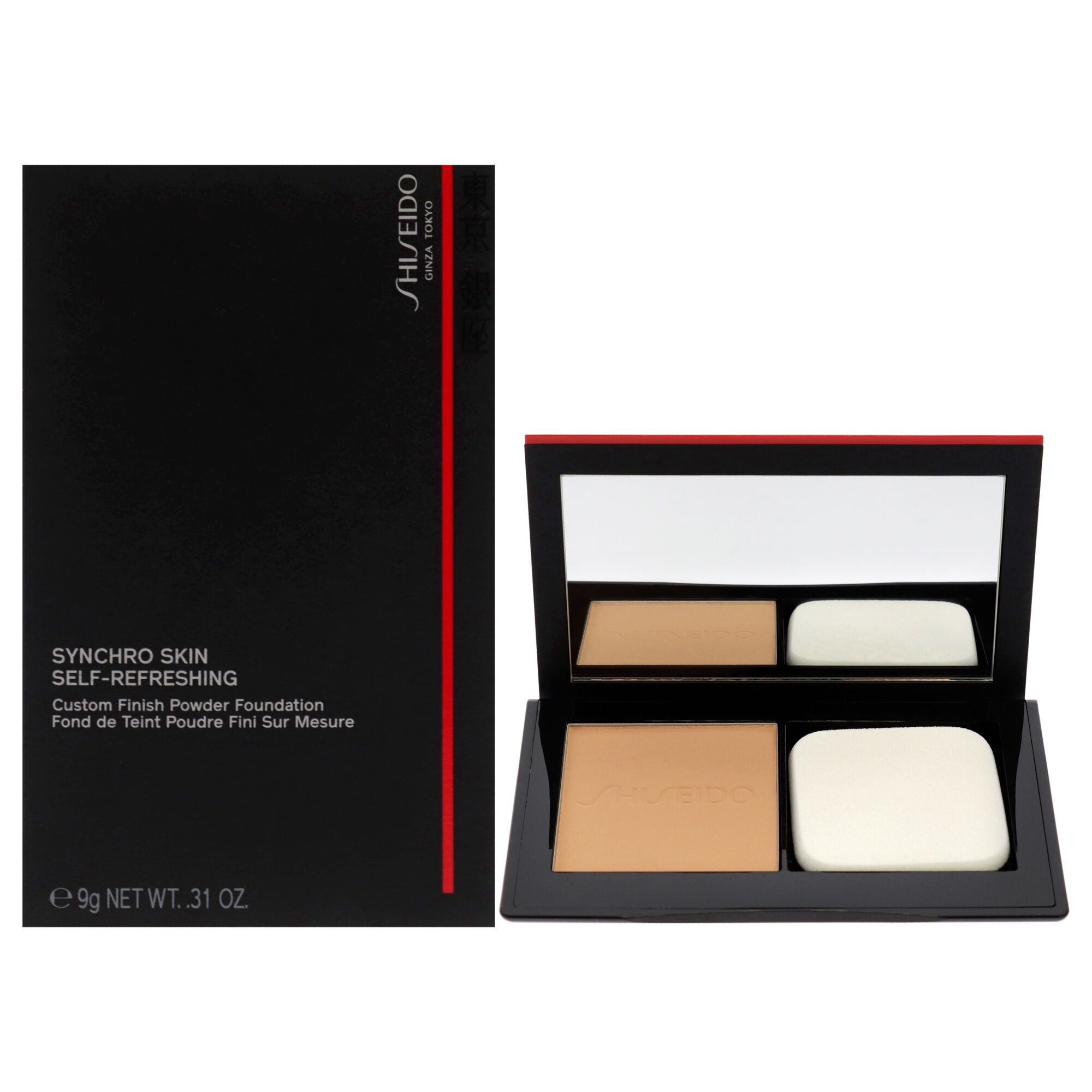Synchro Skin Self-Refreshing Powder Foundation - 220 Linen by Shiseido for Women - 0.31 oz Foundation, See Description, hi-res image number 0