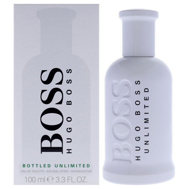 Boss Bottled Unlimited by Hugo Boss for Men - 3.3 oz EDT Spray, NA, hi-res image number null