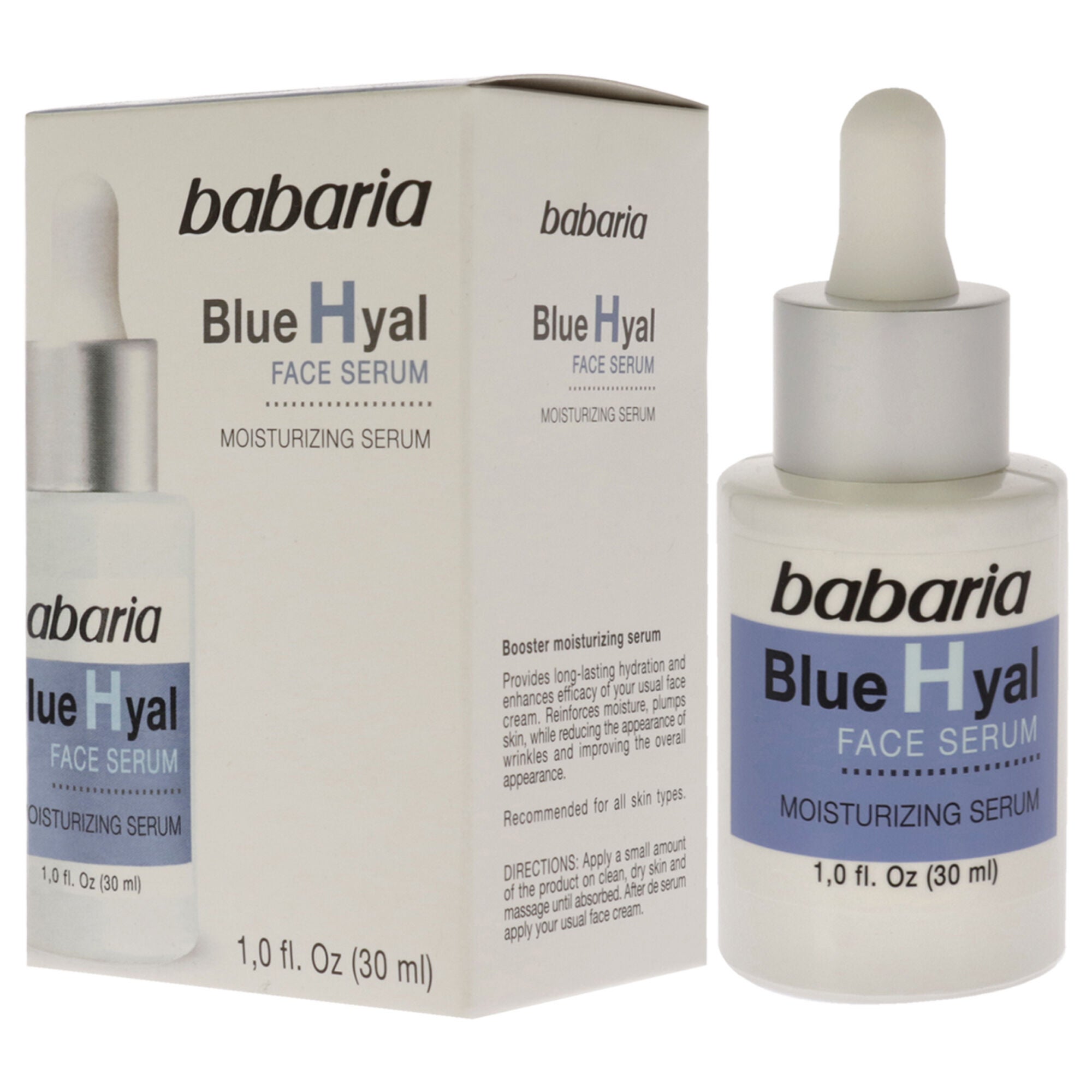 Blue Hyal Face Serum by Babaria for Unisex - 1 oz Serum, , alternate image number 7
