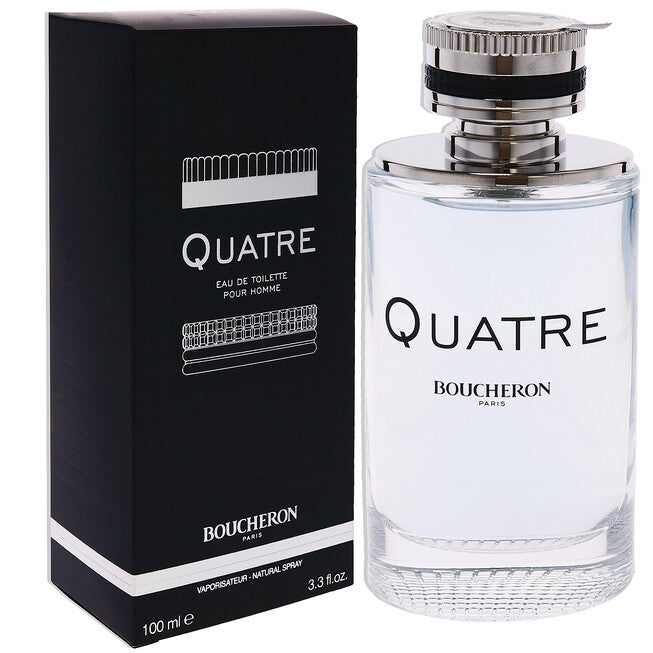 Quatre by Boucheron for Men - 3.3 oz EDT Spray, NA, alternate image number null