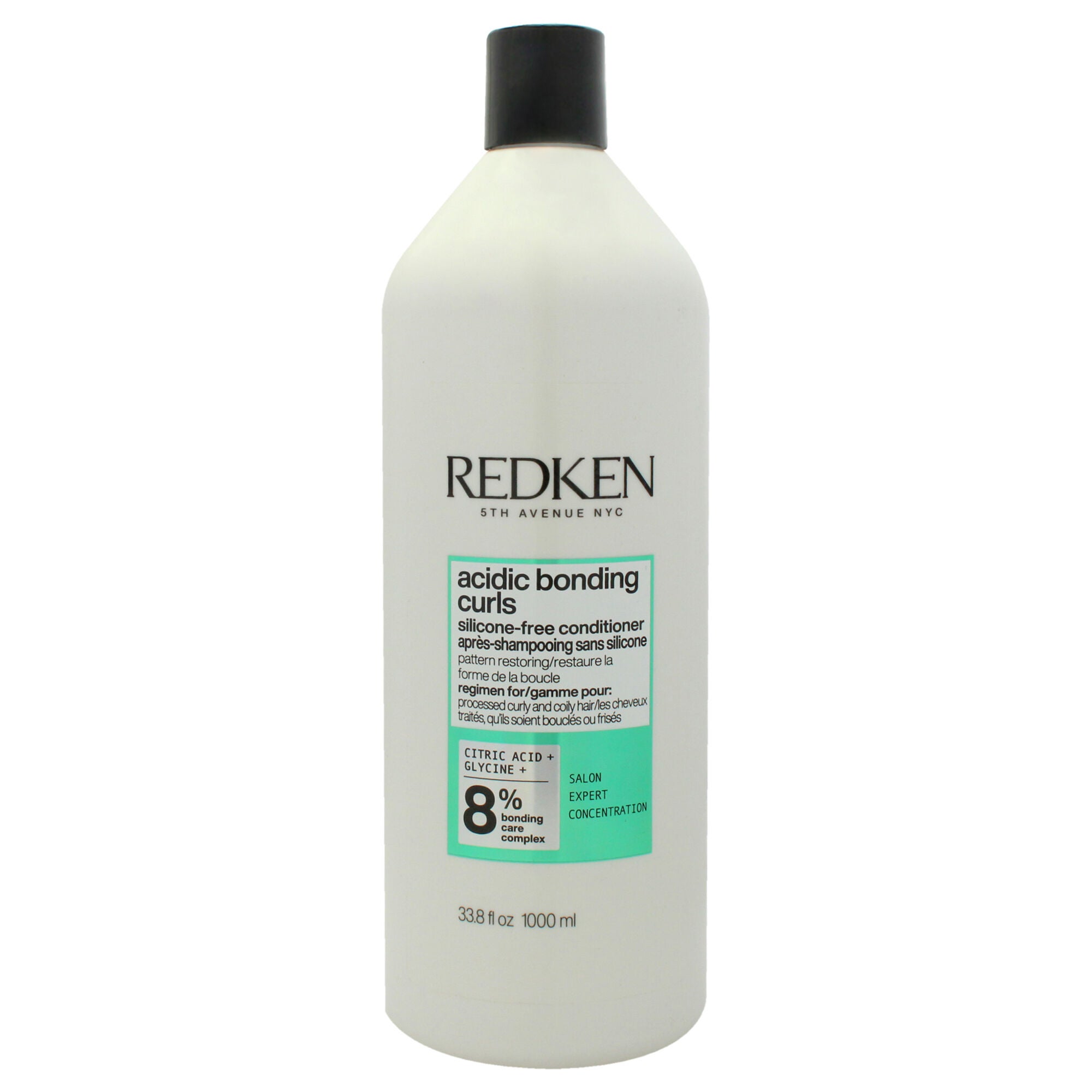 Acidic Bonding Curls Conditioner by Redken for Women - 33.8 oz Conditioner, White, hi-res image number 0