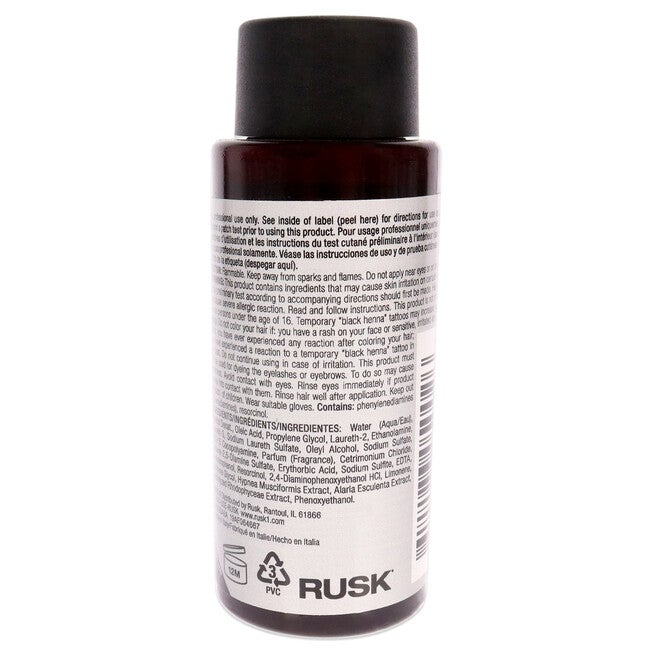 Deepshine Gloss Demi-Permanent Color - 6A Dark Ash Blonde by Rusk for Unisex - 2 oz Hair Color, NA, alternate image number null