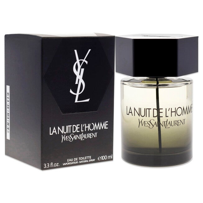 La Nuit De LHomme by Yves Saint Laurent for Men - 3.3 oz EDT Spray, NA, alternate image number null