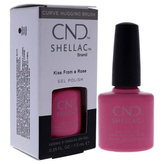 Shellac Nail Color - Kiss From A Rose by CND for Women - 0.25 oz Nail Polish, See Description, alternate image number 2